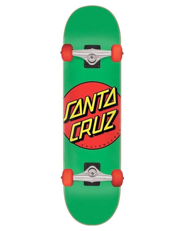 Skateboard Santa Cruz Com Hand Green 7.8 Inch 01