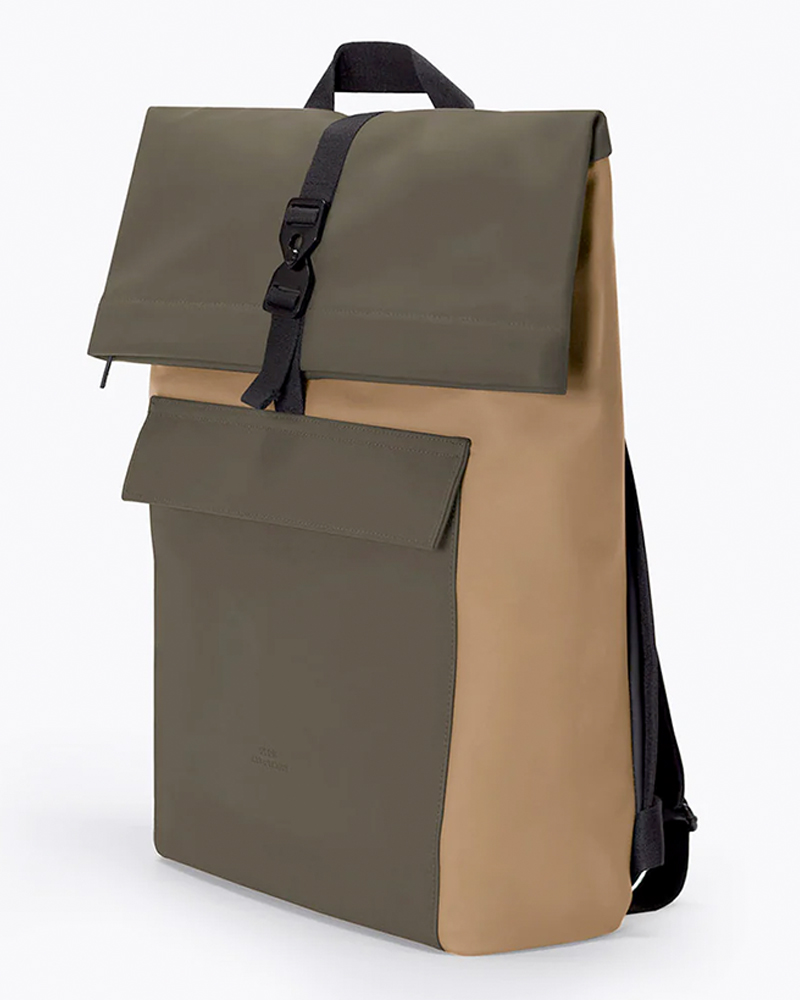 Jasper Medium Backpack-06-Almond - Olive