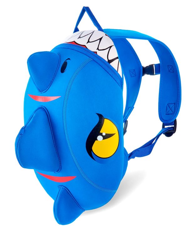 Crazy Safety Dino Children Backpack Blue 01