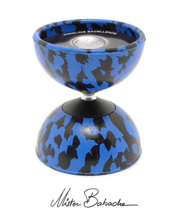 Mr. Babache Arlequin Medium Diabolo Blue:black