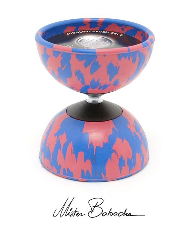 Mr. Babache Arlequin Medium Diabolo Blue:pink