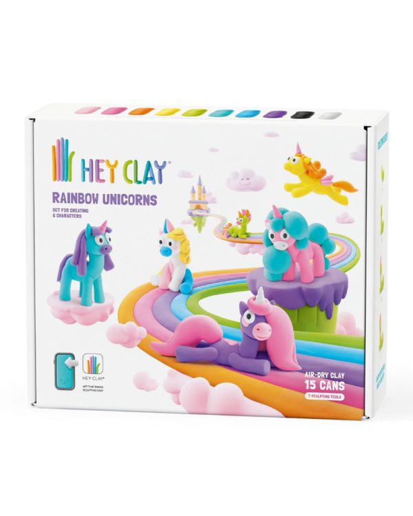 Hey Clay Rainbow Unicorns 01