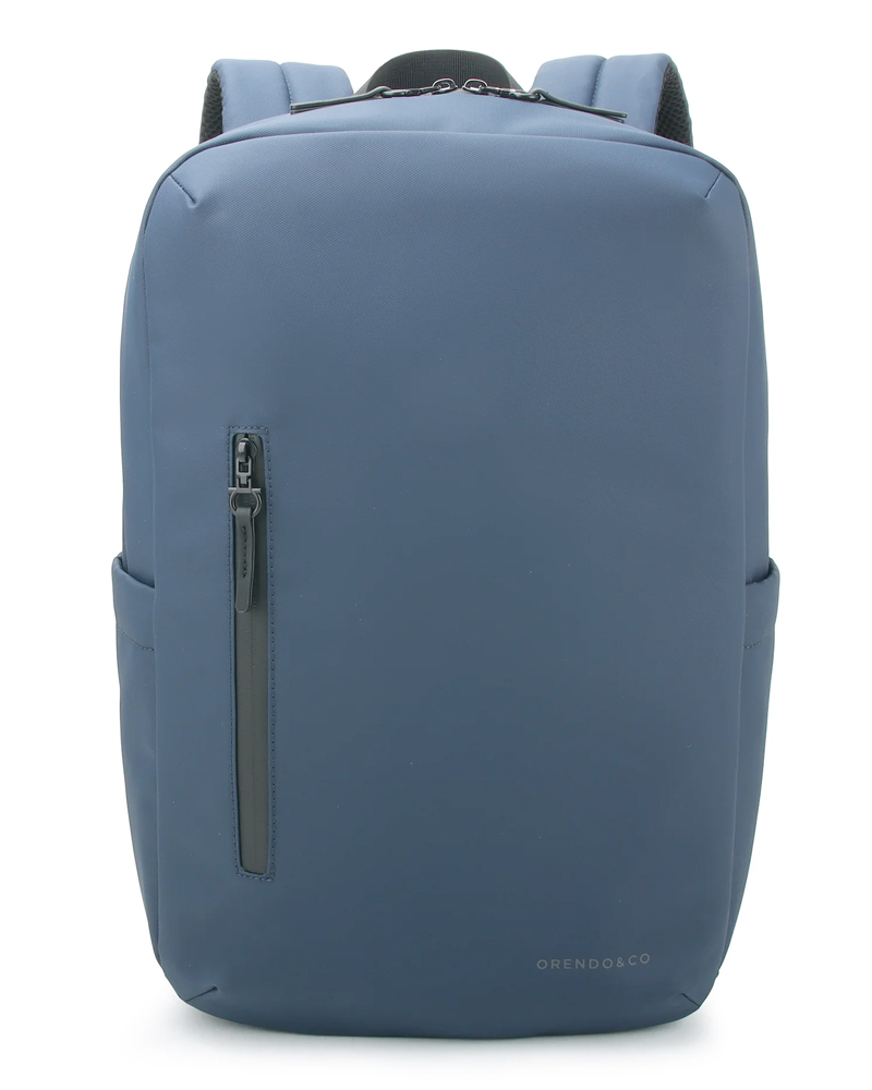 Orendoandco Classic Everyday Backpack Blue 05