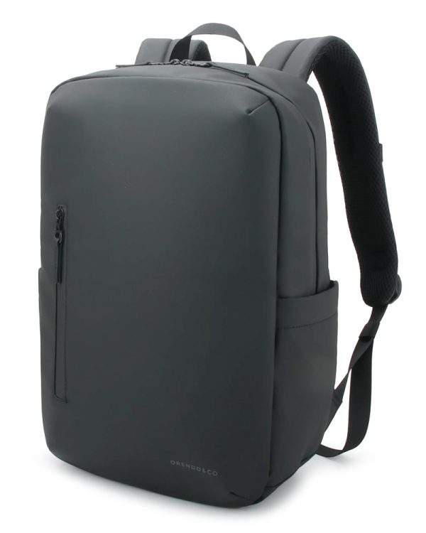 Orendoandco Classic Everyday Backpack Black 02