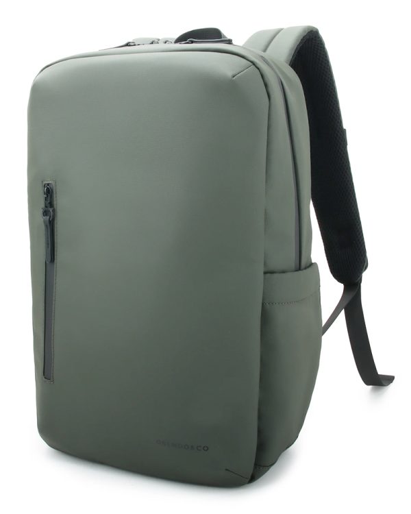 Orendoandco Classic Everyday Backpack Green 02