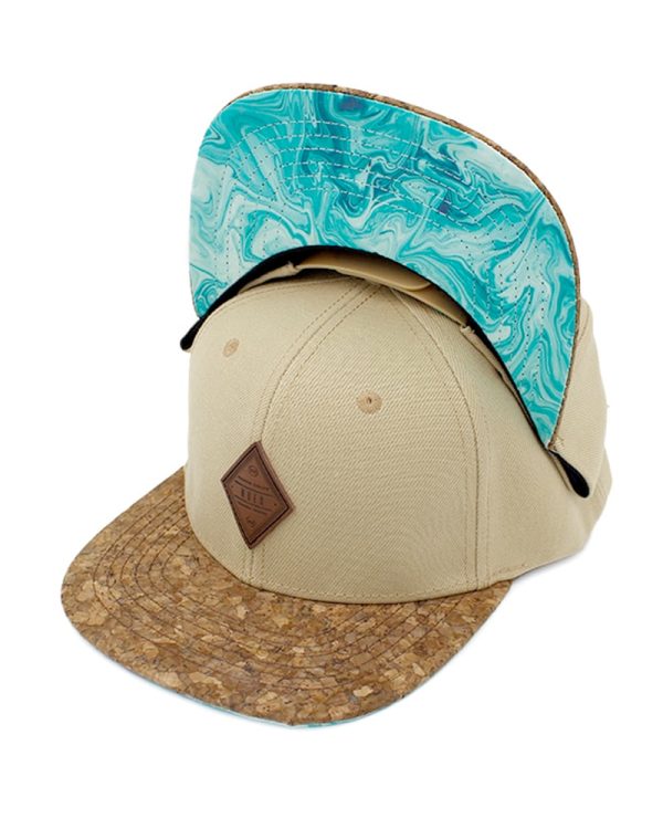 Woed snapback | aqua pearl 01