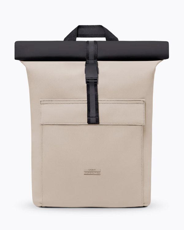 Jannik medium backpack sand black 09