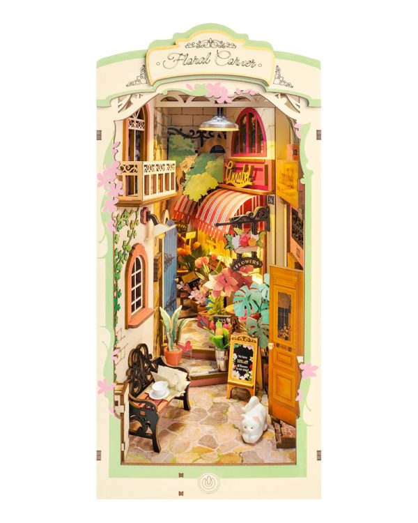 Robotime, diy book nook & wonderland 01