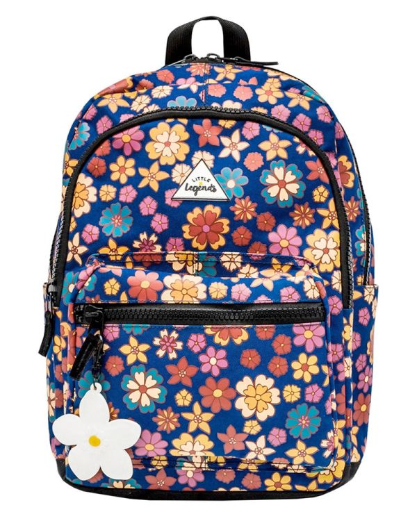 Little legends backpack l flower power 01