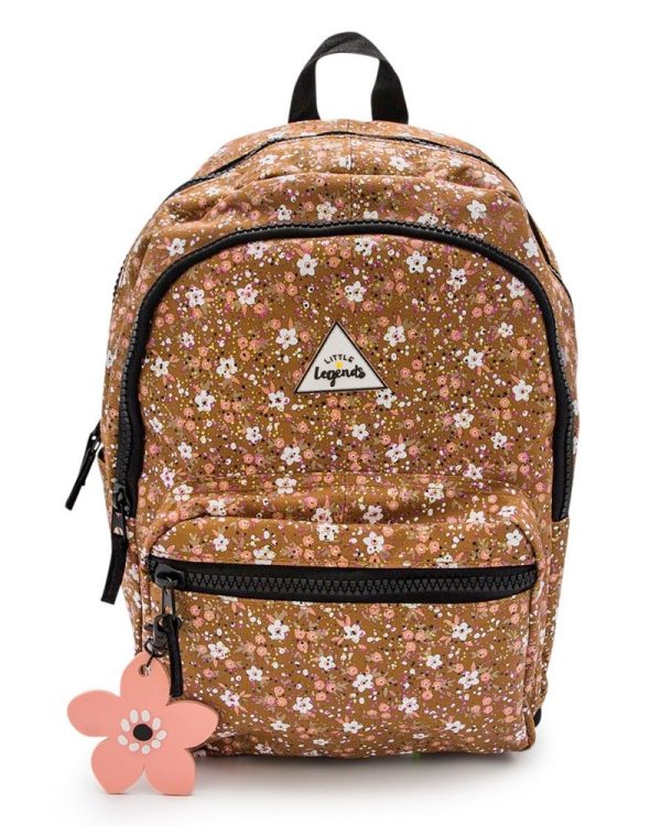Little legends backpack vintage flower 01